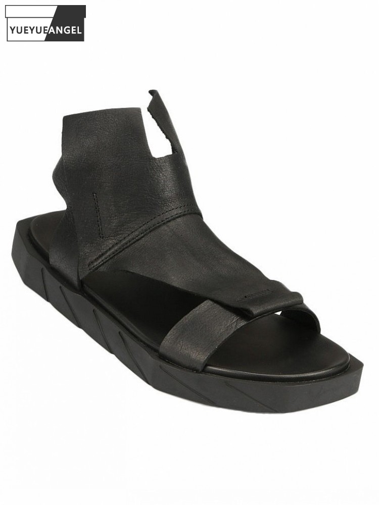 Casual Sandal Leather - Sepatu Musim Panas Baru Sepatu Kulit