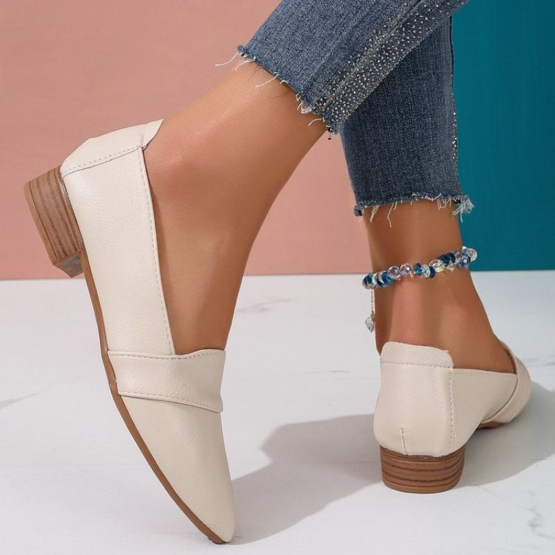 Sepatu Slip On Wanita, Sepatu  - Casual Sandal Leather ulasan dan harga
