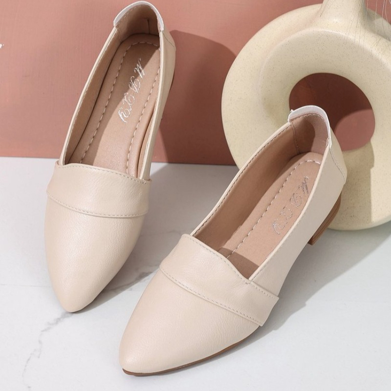 Sepatu Slip On Wanita, Sepatu  - Casual Sandal Leather ulasan dan harga