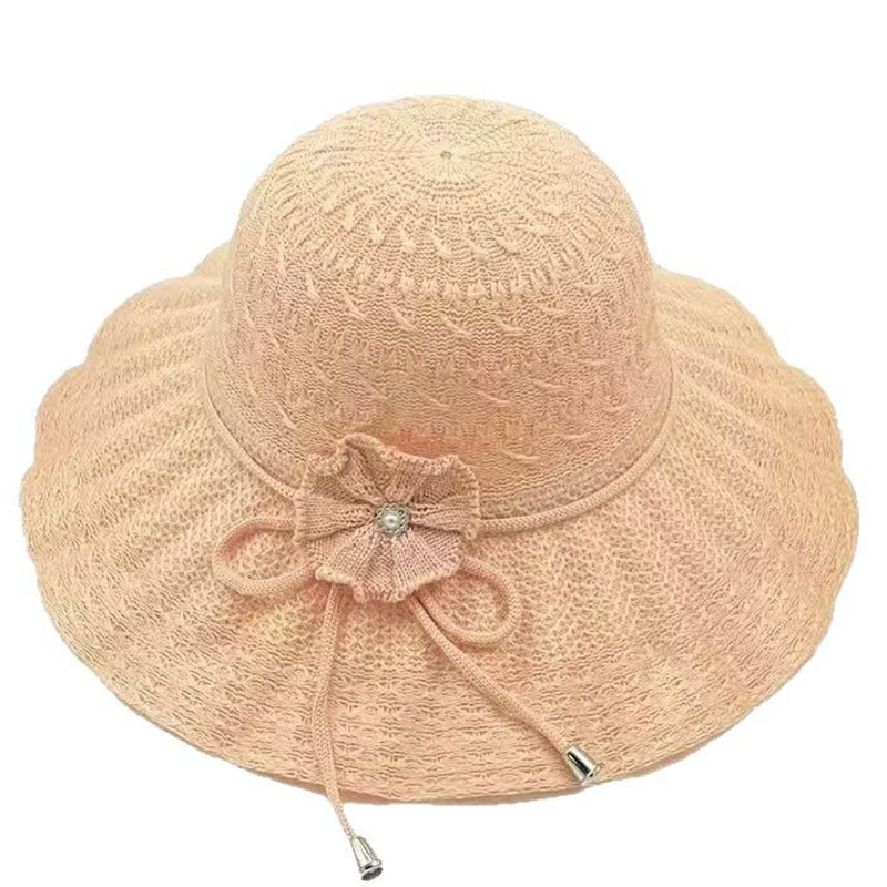 Topi Bucket Musim Panas Topi P - Bucket Hat Straw ulasan dan harga