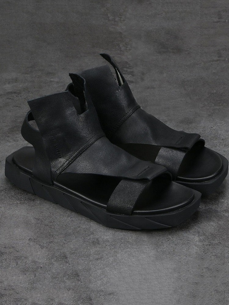Sepatu Musim Panas Baru Sepatu - Casual Sandal Leather ulasan dan harga