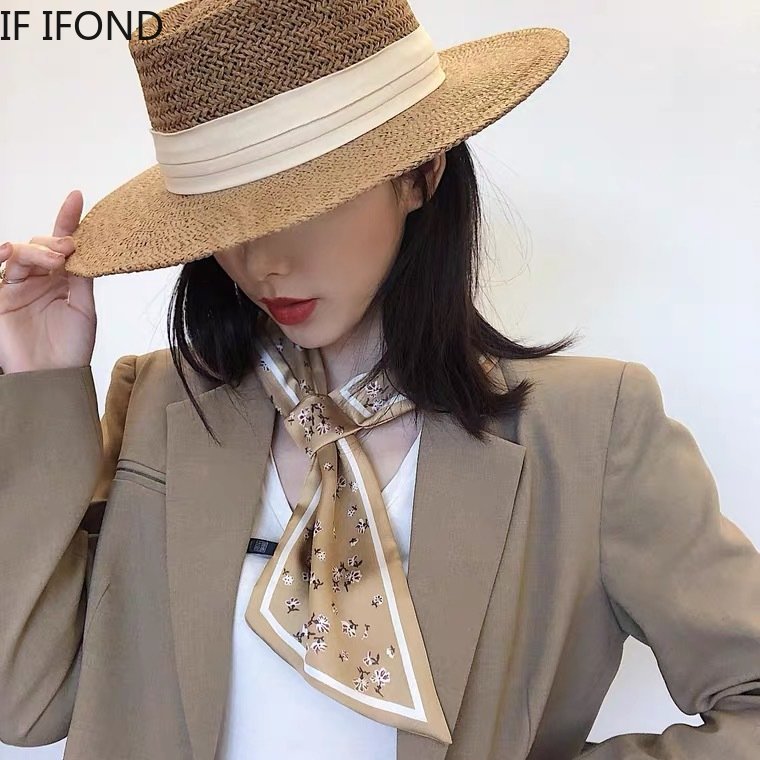 Topi Jerami Bersirkulasi Musim - Bucket Hat Straw ulasan dan harga